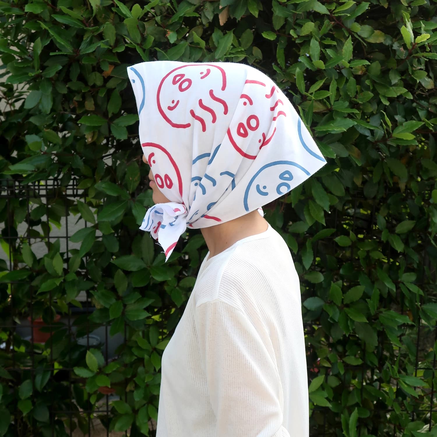 おふろくんおふろちゃんてぬぐい