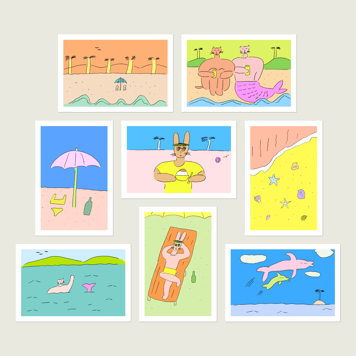 さわともか ポストカード