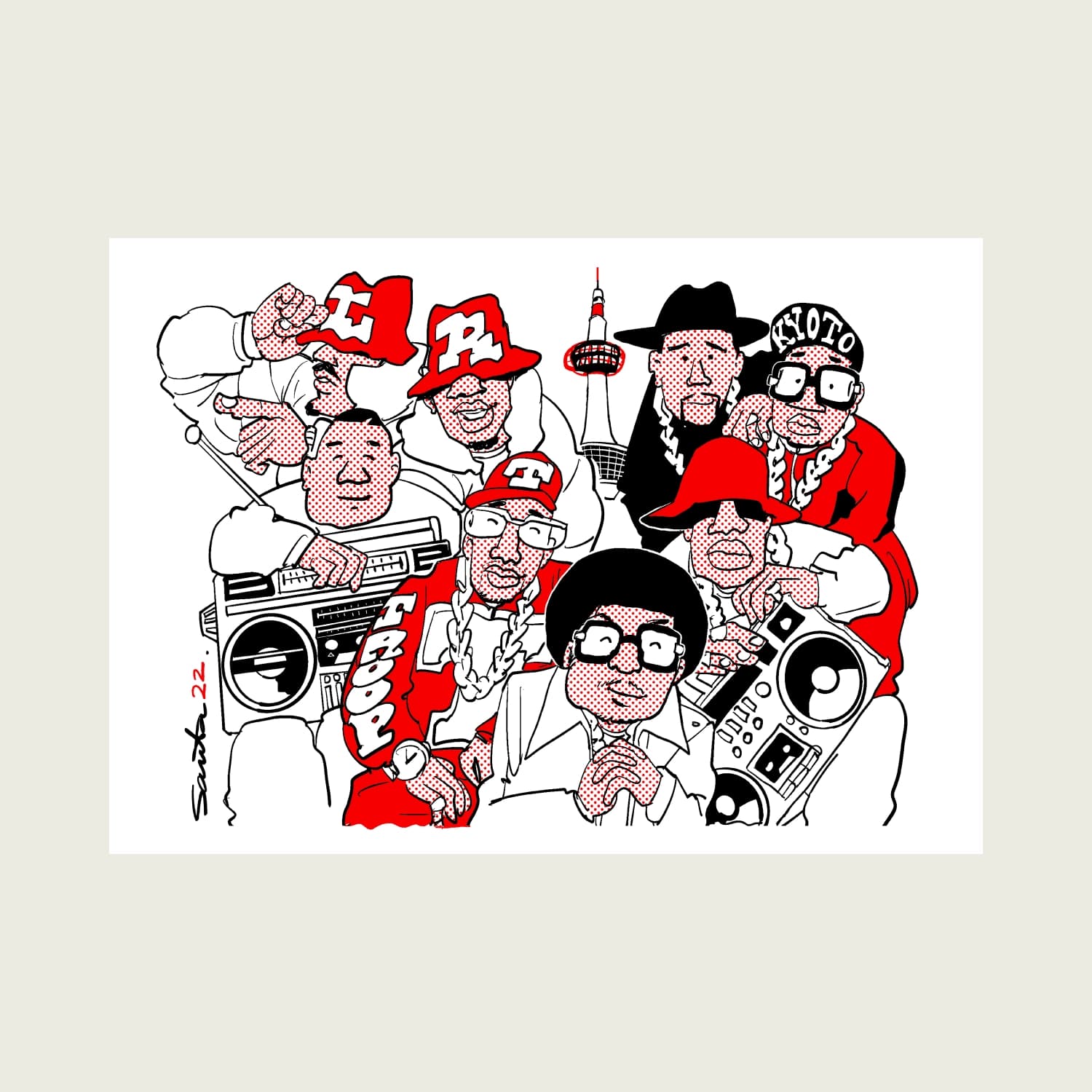 ワイルドなスタイルなパーティー